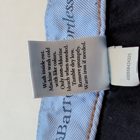 Croft & Barrow Effortless Stretch Denim Jean Skort 14 Blue Built-in Shorts - Picture 4 of 14